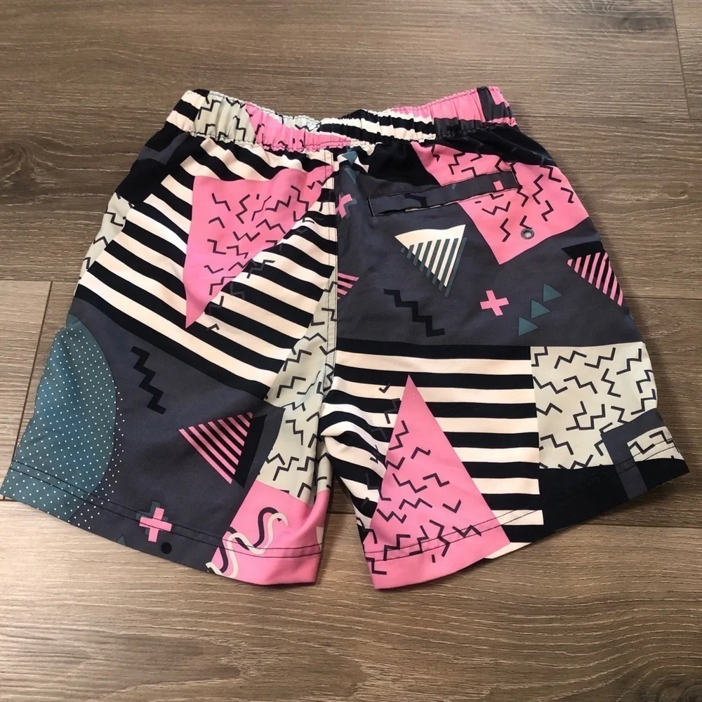 An Original Penguin By Munsingwear Swim Trunks 90s Themed Mens Size Small